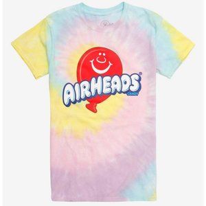 Airheads Candy Tie Dyed Tee Size Medium Multicolored EUC